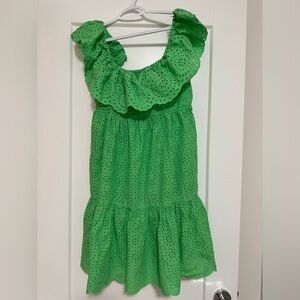 Lilly Pulitzer asteria eyelet Lacey dress size 4 babydoll sweetheart